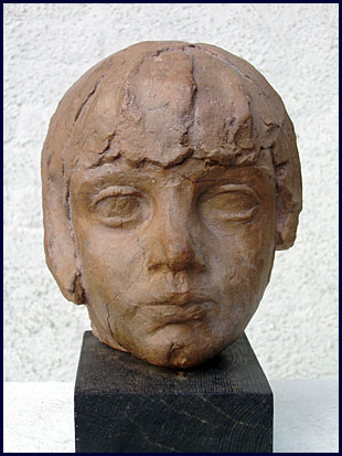 Masker van Charlientje, terracotta (ca. 1932)